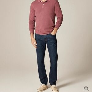 J. Crew Men's Dark Blue Straight Jeans
